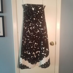 White House Black Market Strapless Dress